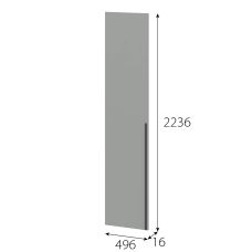 Створка СГ 2236х496